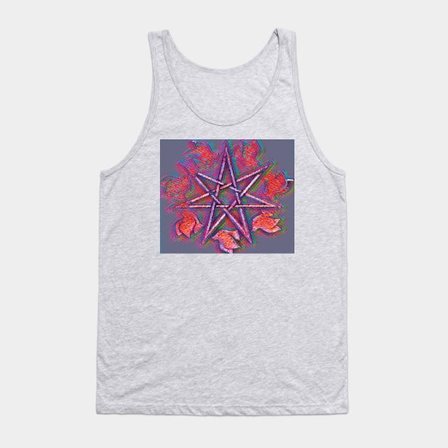 Pleiades Star of the Seven Sisters Tank Top by drumweaver